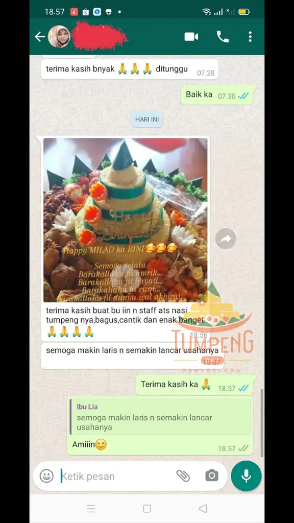 testimoni tumpeng dki