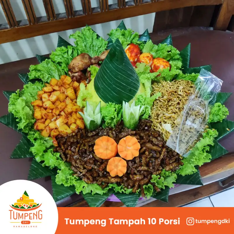 Menu tumpeng dki