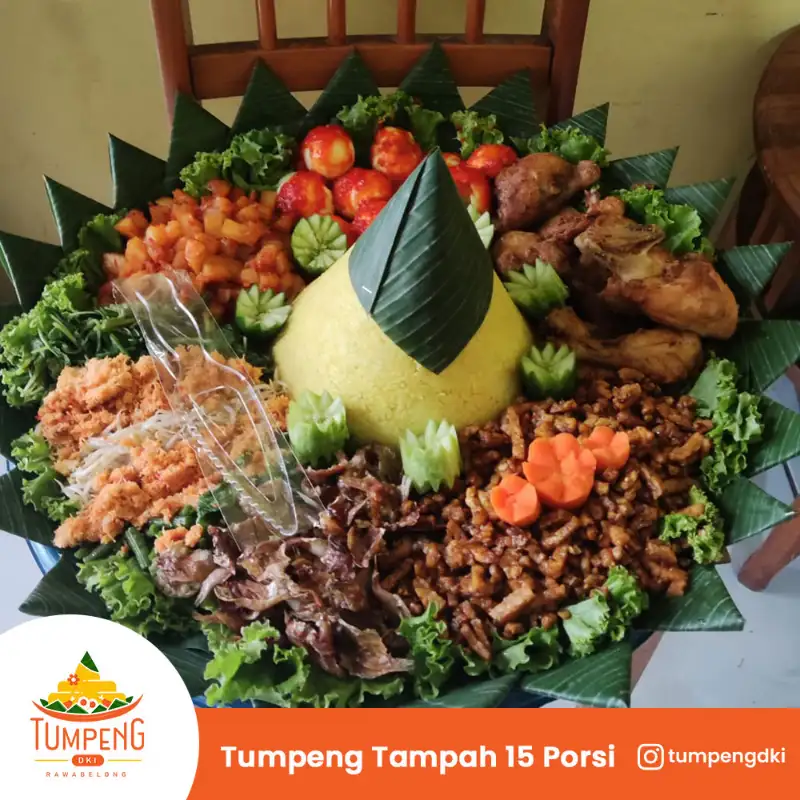 Menu tumpeng dki