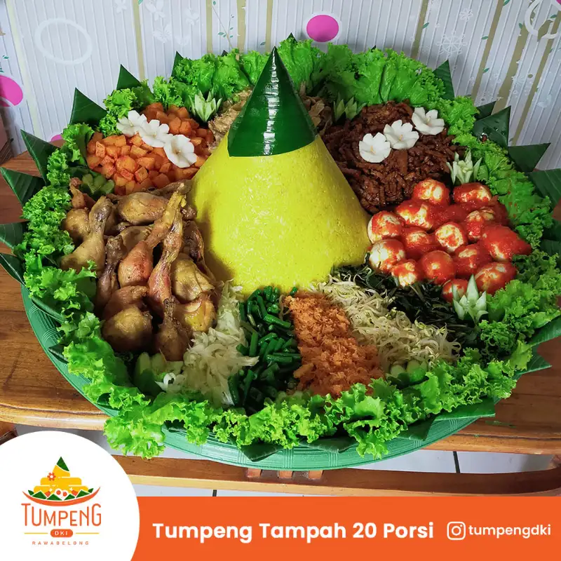 Menu tumpeng dki