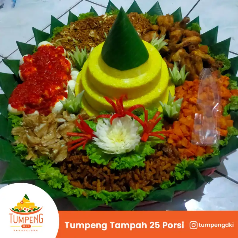 Menu tumpeng dki