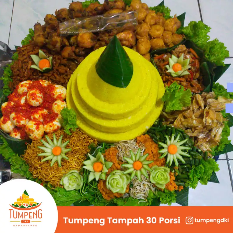 Menu tumpeng dki