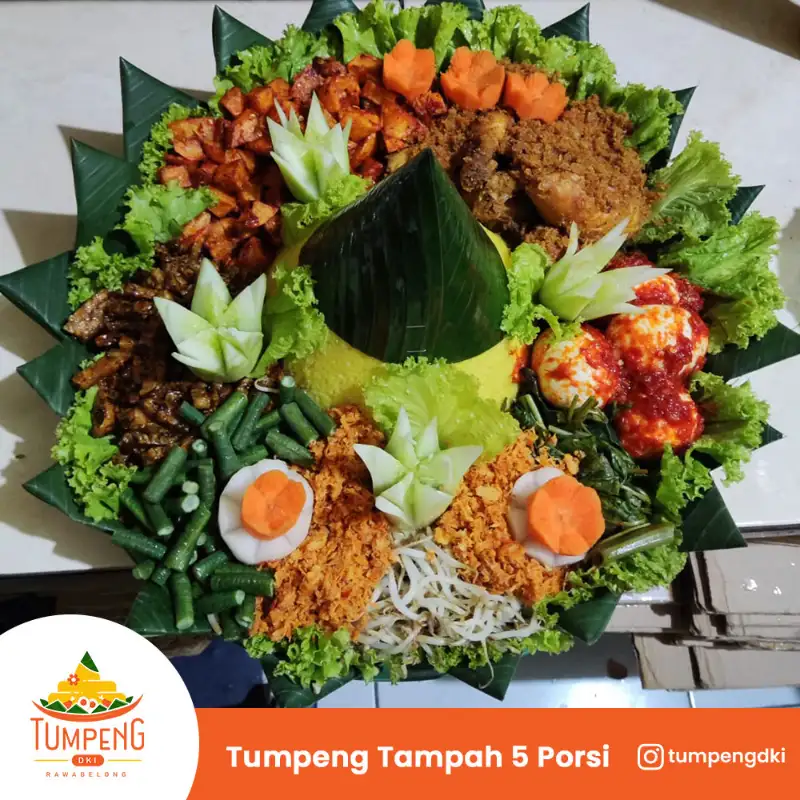 Menu tumpeng dki