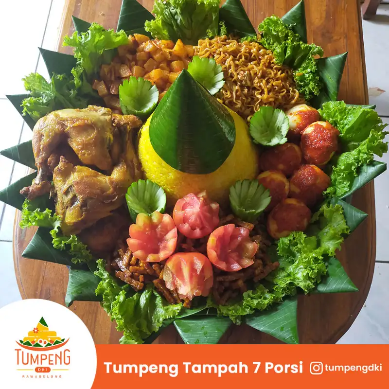 Menu tumpeng dki